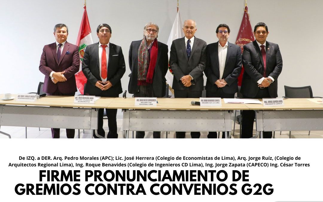 Vicepresidente APC: Ingeniería nacional ofendida por convenios G2G indiscriminados